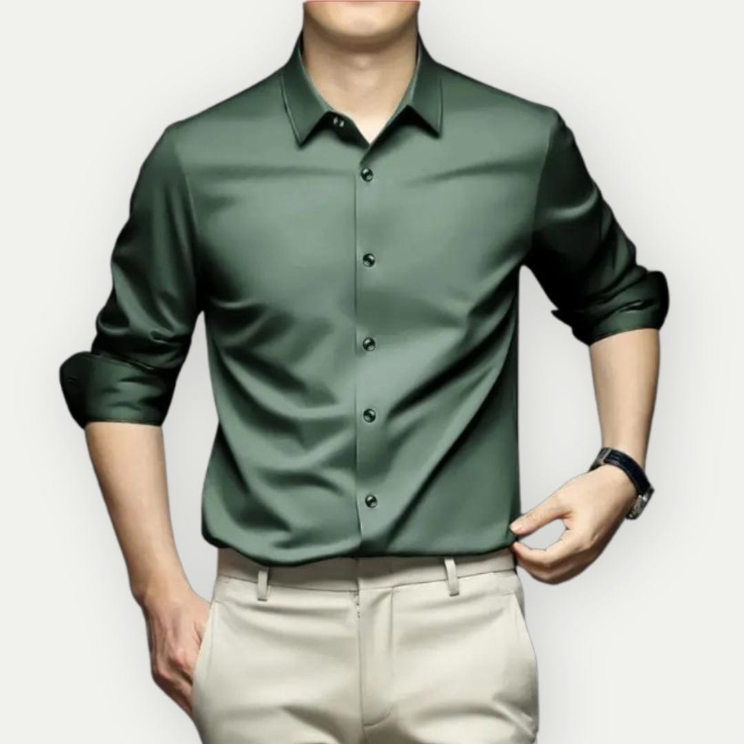 Wrinkle-Free and Iron-Free Men's Shirt - Practical and Comfortable