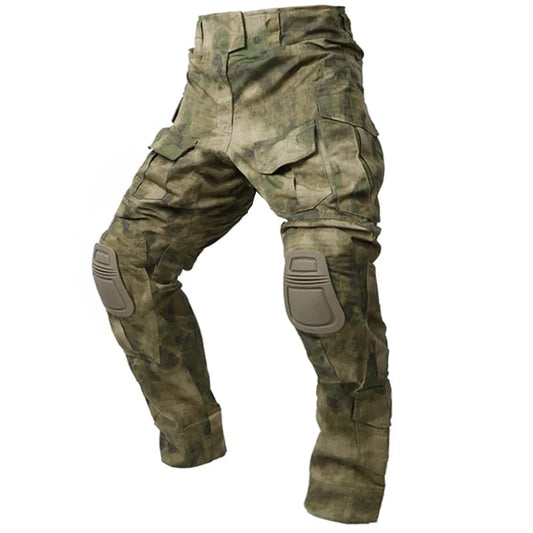 Pantalones cargo con protección para las rodillas para exteriores y trabajo