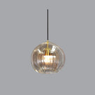 Luxury Gold Glass Pendant Light - Modern and Elegant Design