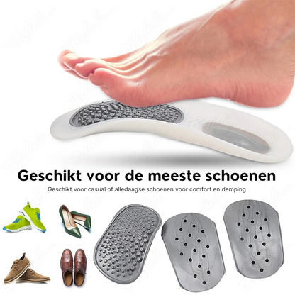 Orthopaedic Insoles for Flat Feet and Foot Correction