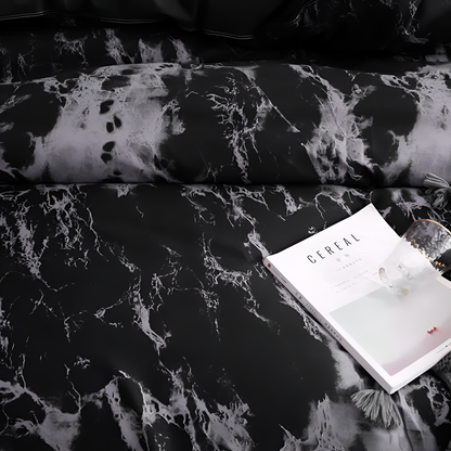SV - Luxury Black Duvet Cover Set