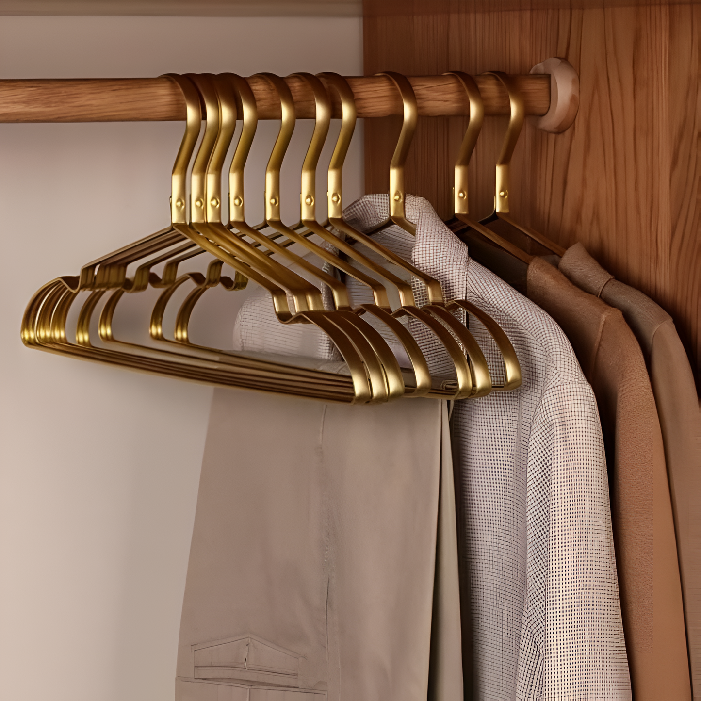 Luxury Anti-slip Coat Hangers
