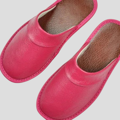 Men's Leather Slippers