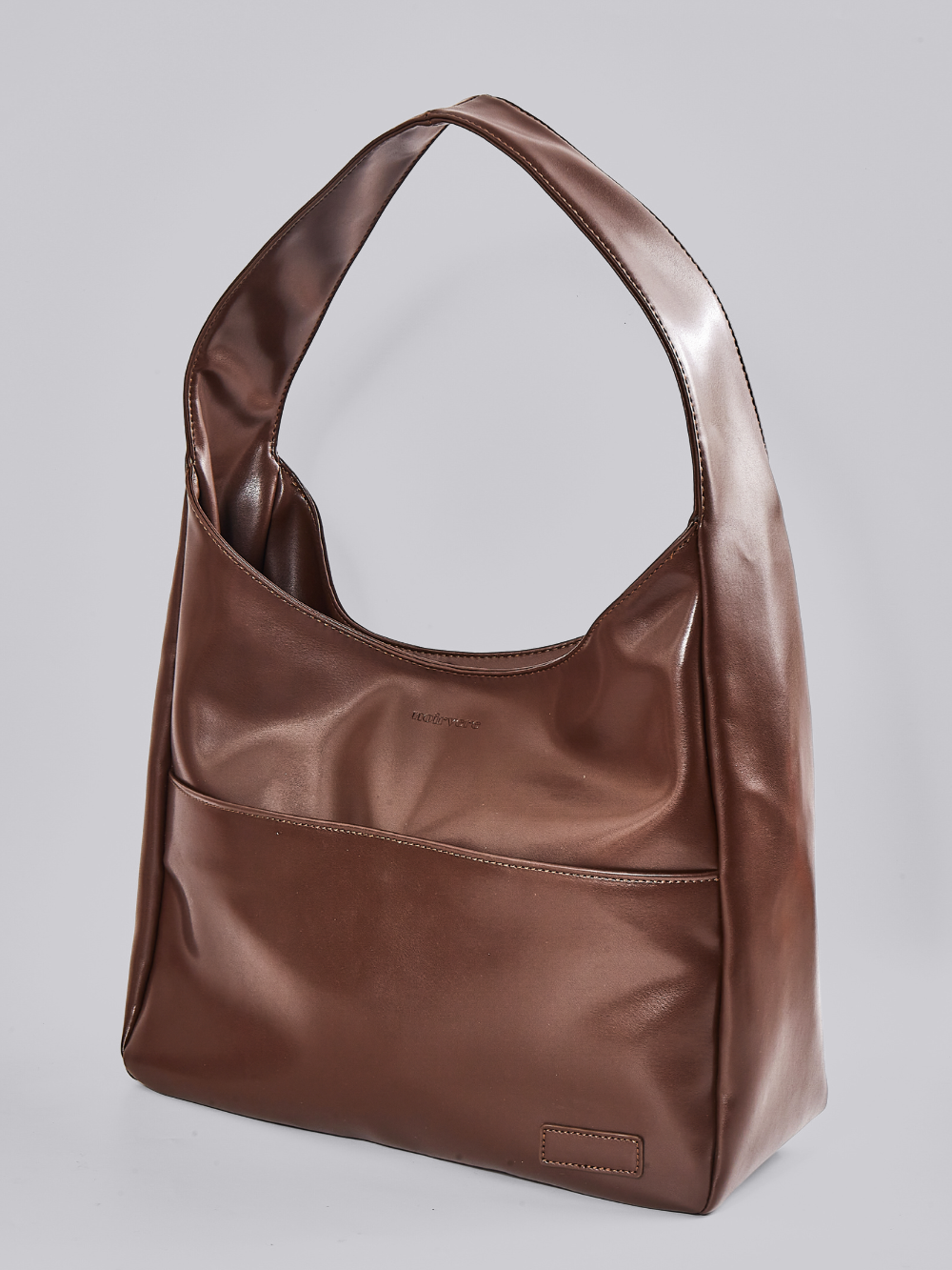 Minimalist Vegan Empty Hobo Shoulder Bag