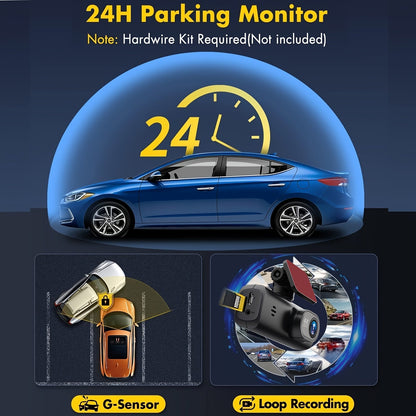 Dashcam 4K Ultra – Seguridad inteligente e imagen nítida en cada viaje