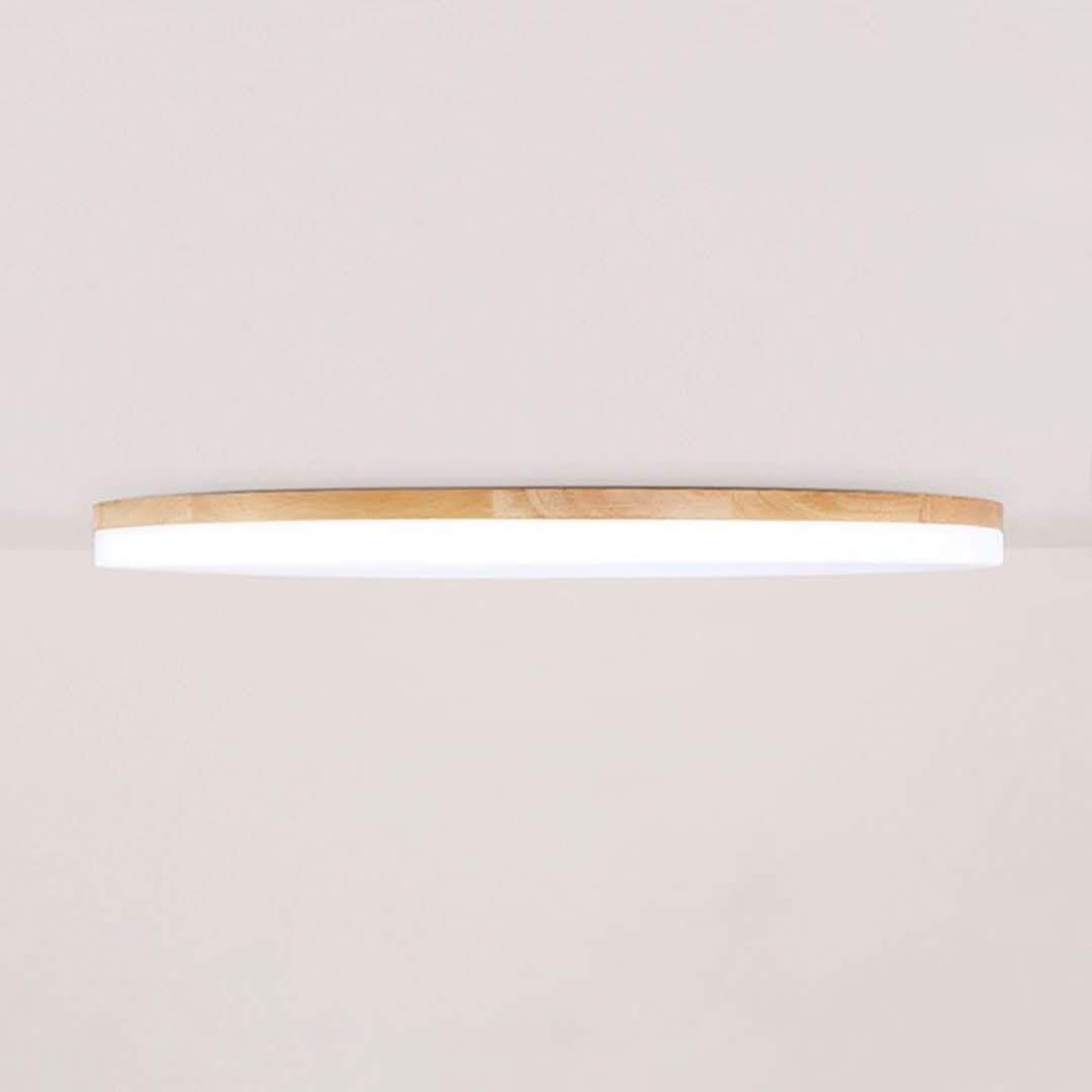Ozawa LED Ceiling Light Wood Metal