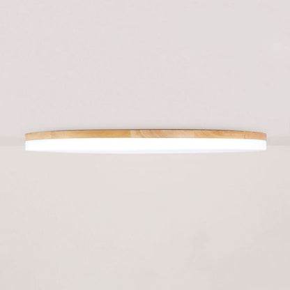 Ozawa LED Ceiling Light Wood Metal
