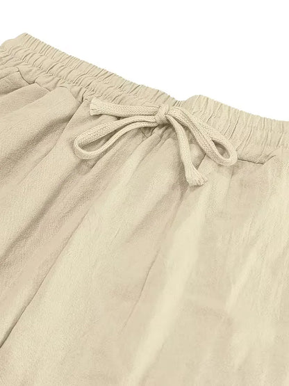 Chemise à manches courtes avec pantalon long