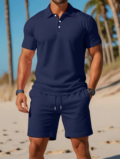 Ensemble d'été avec polo et short
