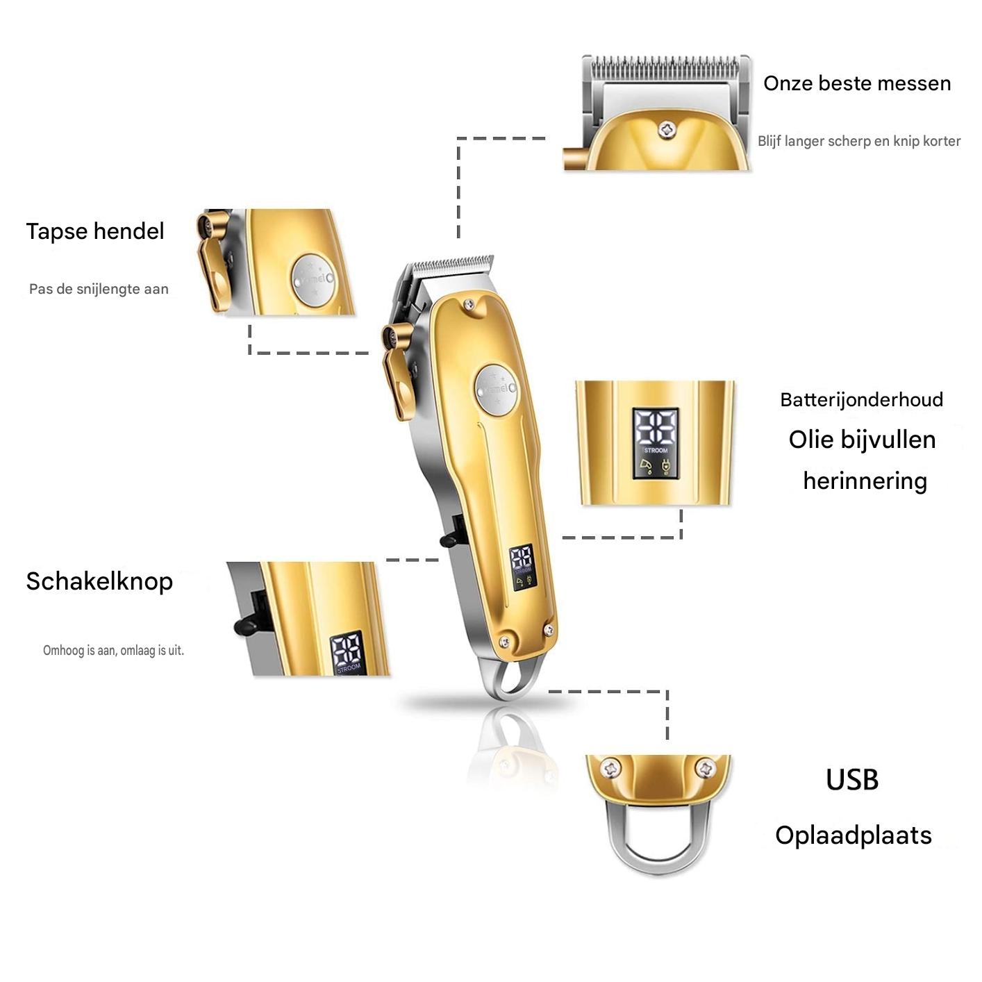 Groom & Go 3-in-1 Hair Trimmer Set