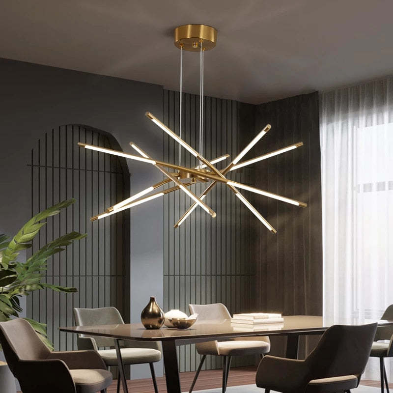 LuxeLine Lámparas LED elegantes para una iluminación con estilo