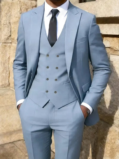 Costume trois pièces coupe slim