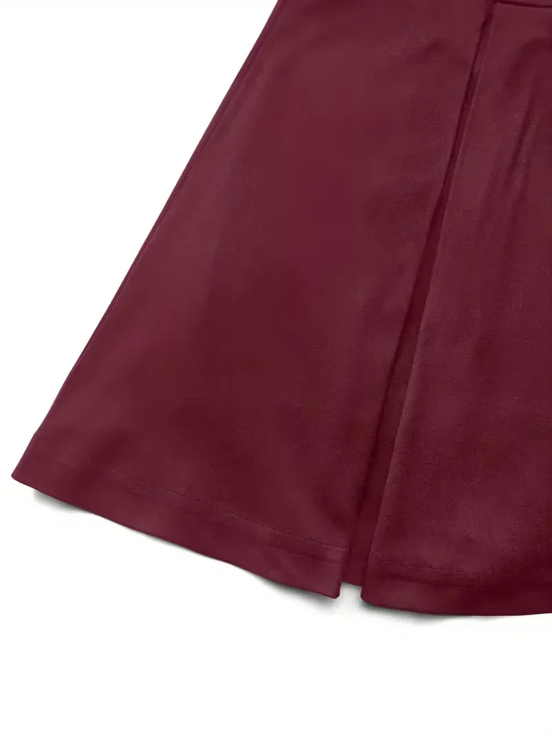 High-waisted slim fit shorts