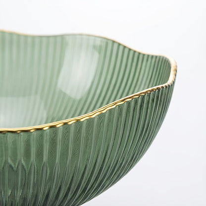 Luxury Transparent Fruit Bowl Made of PET – Decorative and Practical