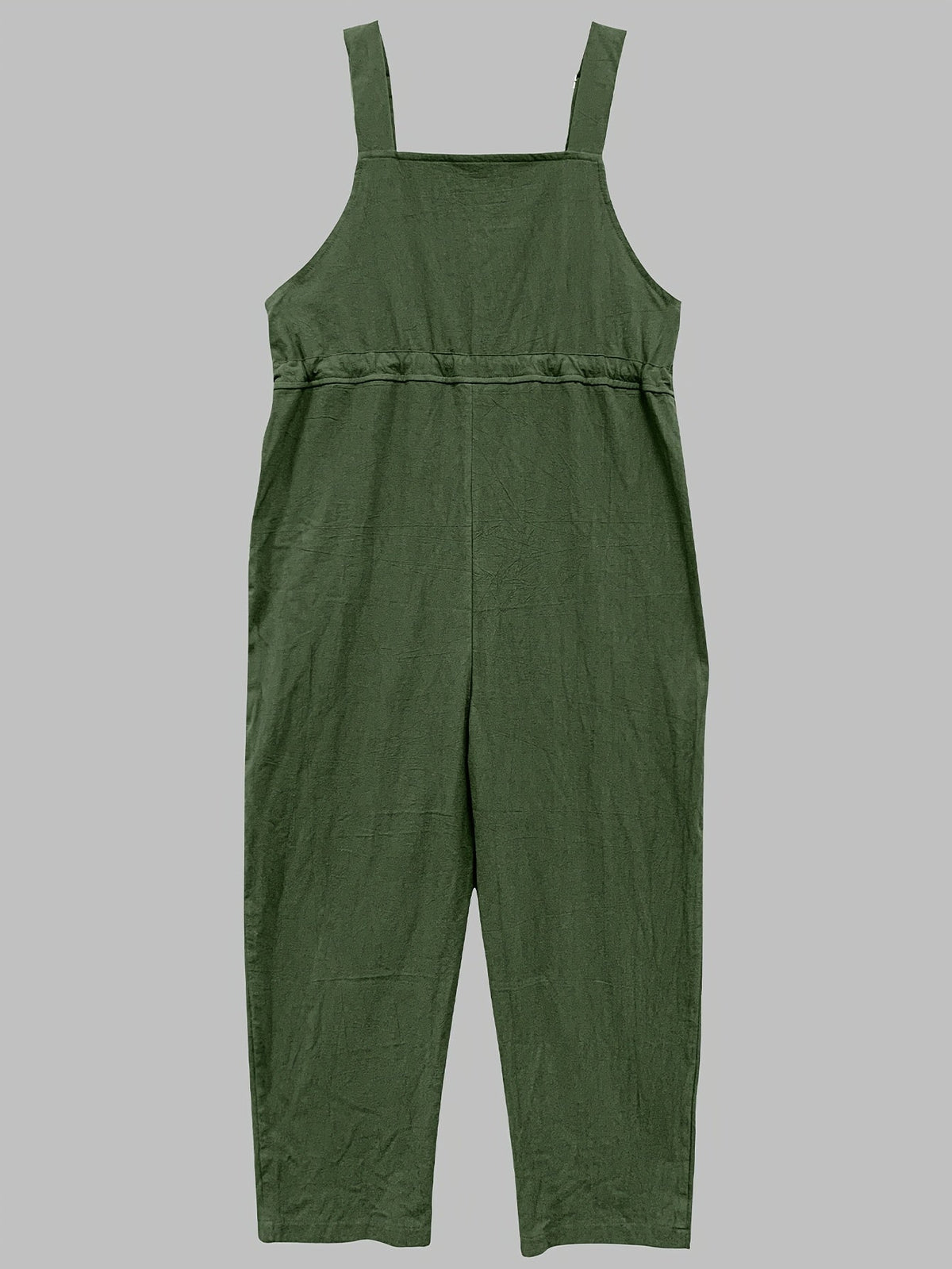 Ladies' Dungarees with Pockets – Vintage Loose-Fit Overall