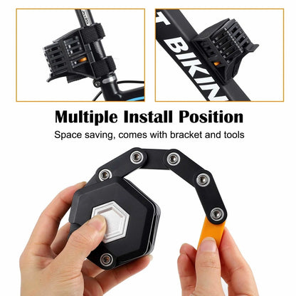 Folding and Compact Bicycle Lock