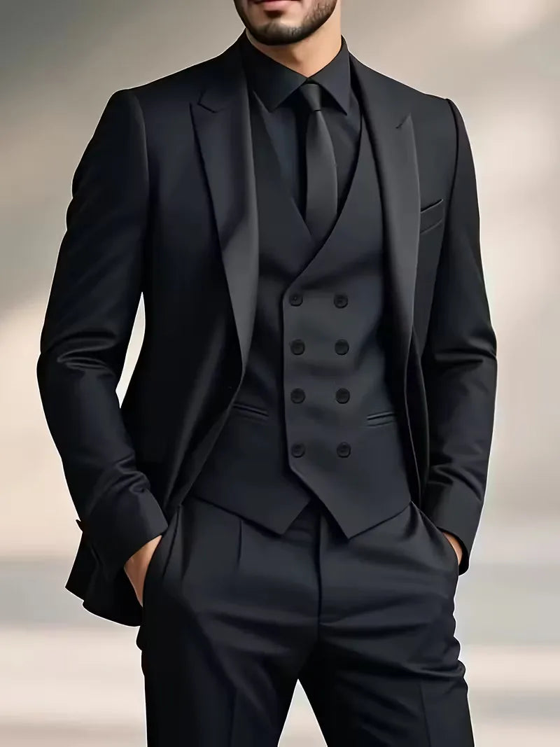 Costume trois pièces coupe slim