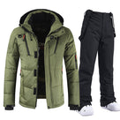 Men's Ski Pack - Weather-Ready Padded Winter Jacket and Trouser Set