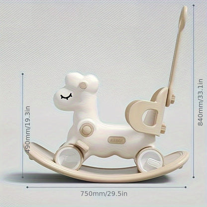 2-in-1 Baby Rocking Horse and Balance Bike - Safe and Fun Toy