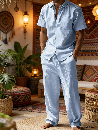 Ensemble de vêtements décontractés d'été pour hommes