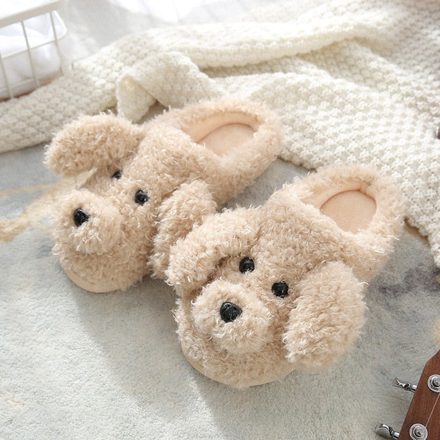 Snuggly Warm Animal Slippers with Soft Lining