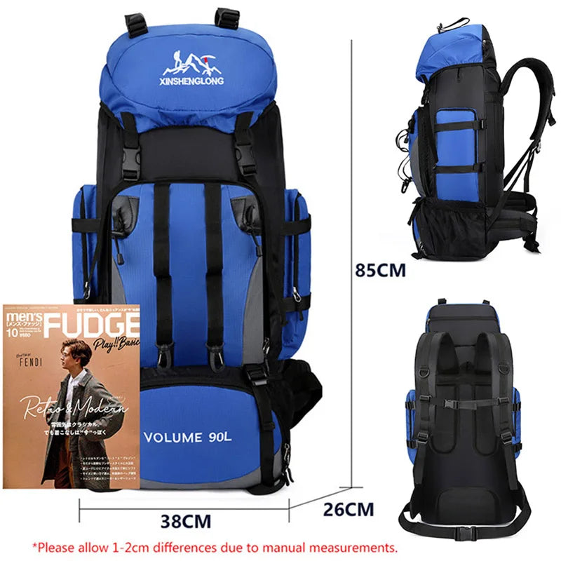 Gopack - Waterproof Camping and Hiking Backpack 90L