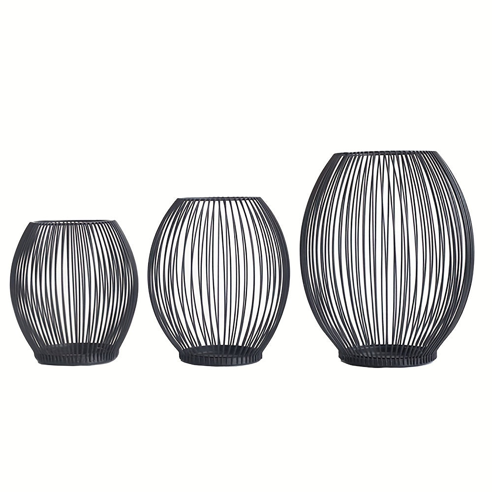 Set di portacandele LunaGlow – Illuminazione elegante e suggestiva
