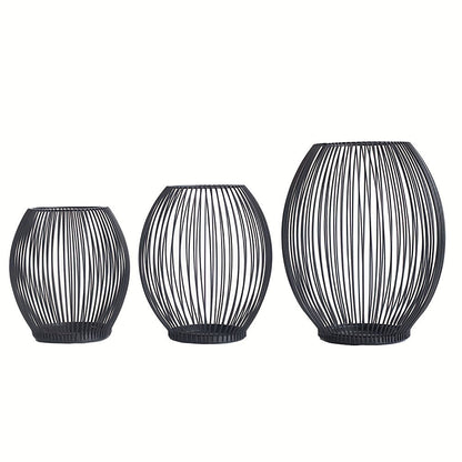 Set di portacandele LunaGlow – Illuminazione elegante e suggestiva