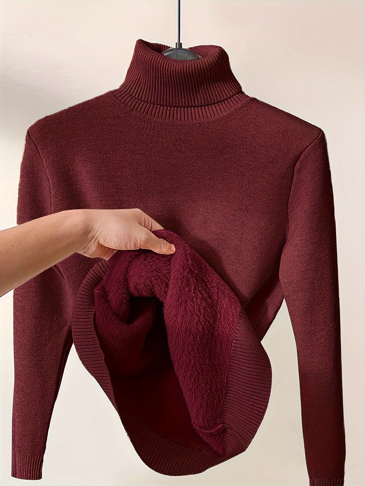 Thermal Turtleneck Jumper - Comfortable and Warm for Cold Days