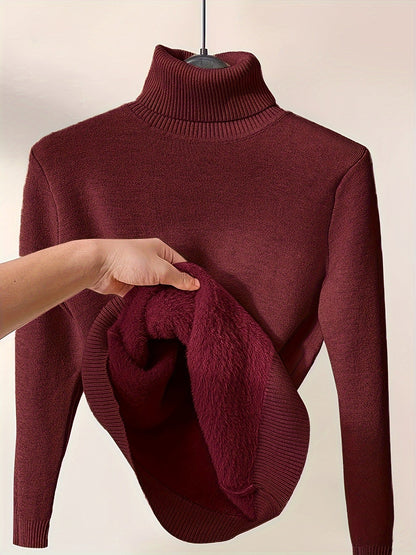 Thermal Turtleneck Jumper - Comfortable and Warm for Cold Days