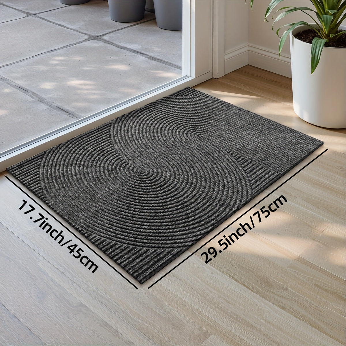 Felpis de puerta geométrico Dajiang – Duradero y elegante