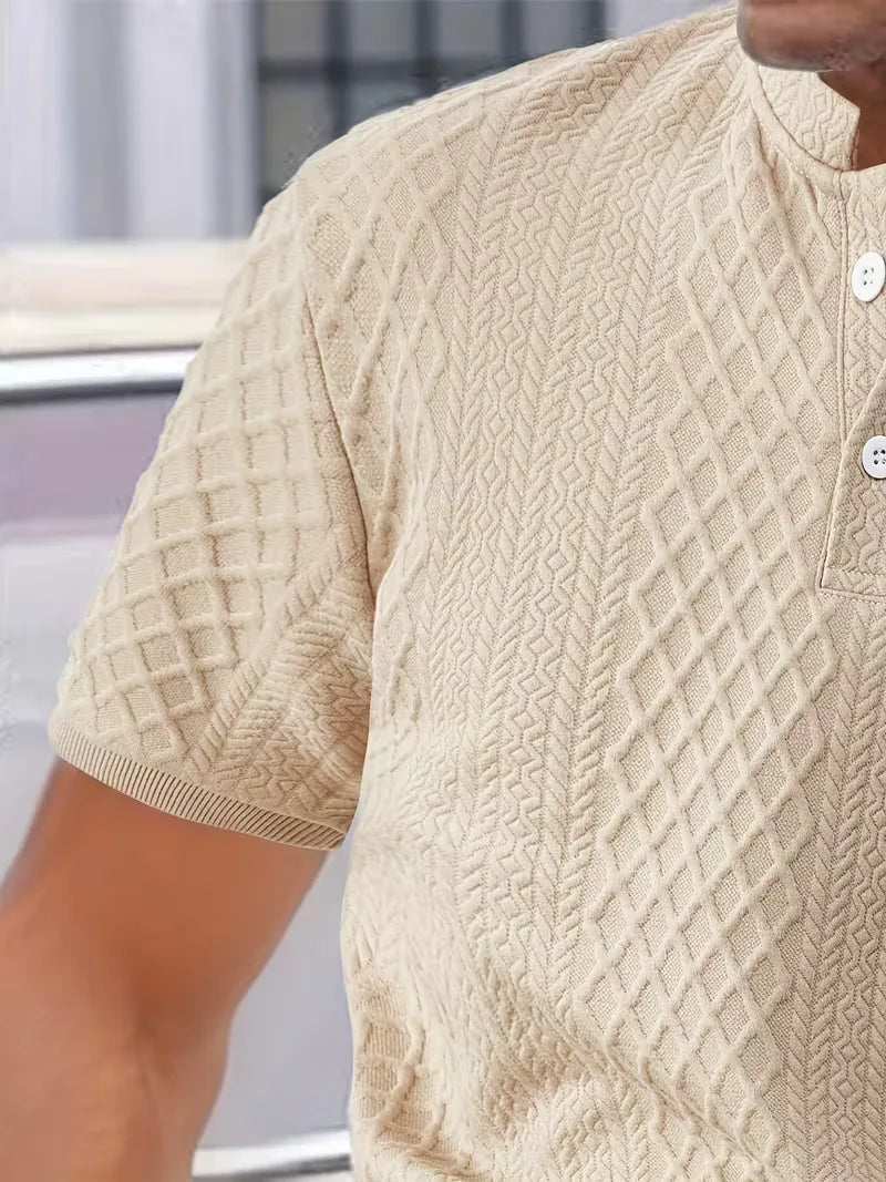 Ensemble de vêtements d'été avec motif jacquard