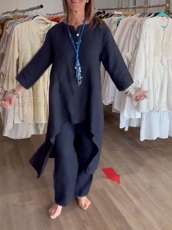 Linen Suit for Women - Wanda