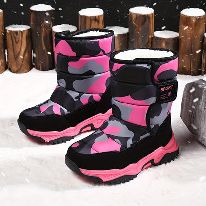 Warm cosy ankle boots for boys & girls - Kyan