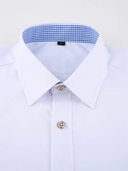 Chemise intelligente avec col mao