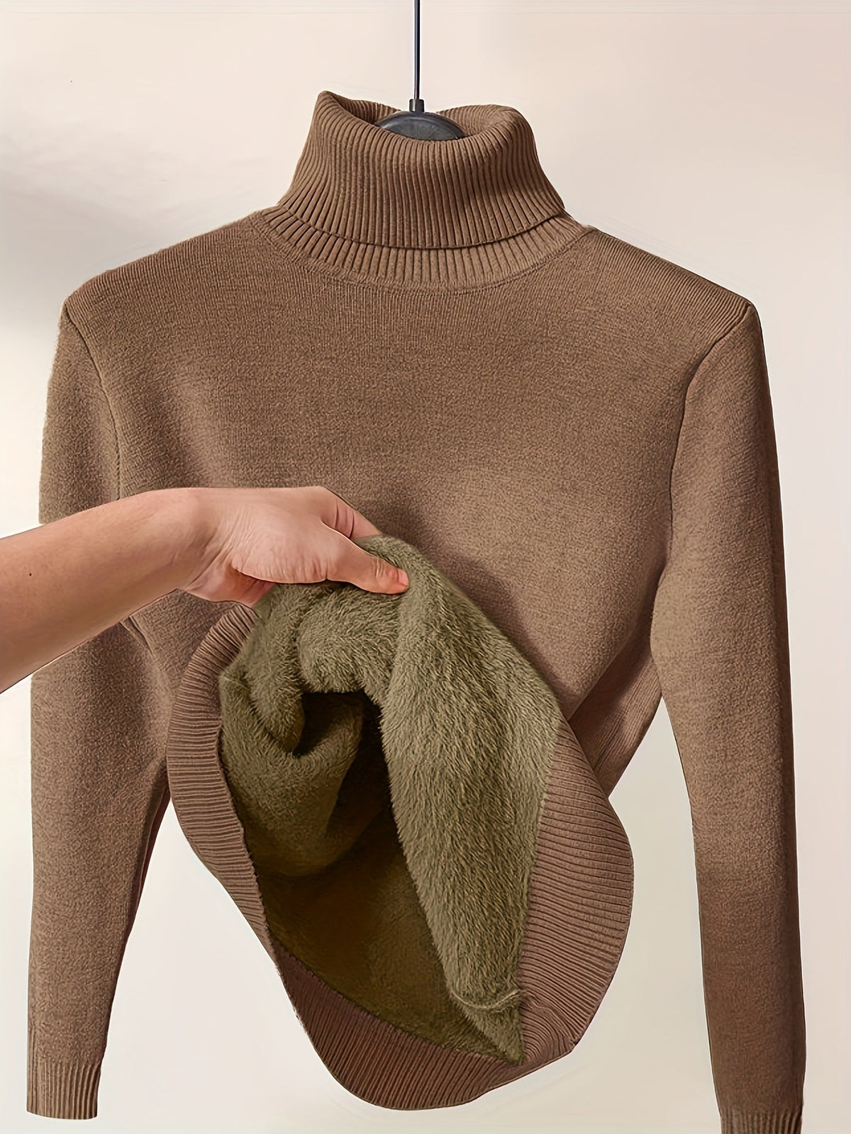 Thermal Turtleneck Jumper - Comfortable and Warm for Cold Days