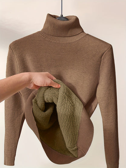 Thermal Turtleneck Jumper - Comfortable and Warm for Cold Days
