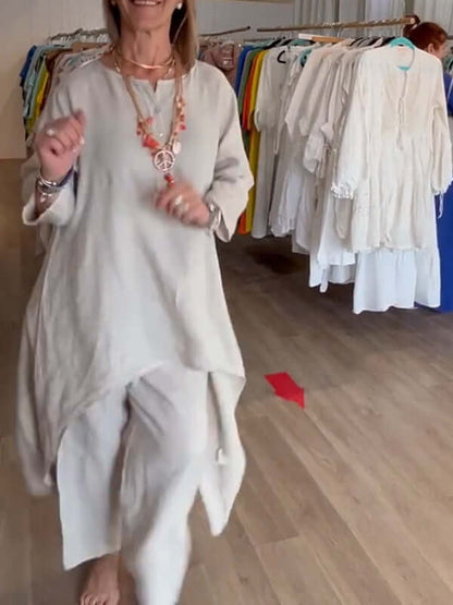 Linen Suit for Women - Wanda