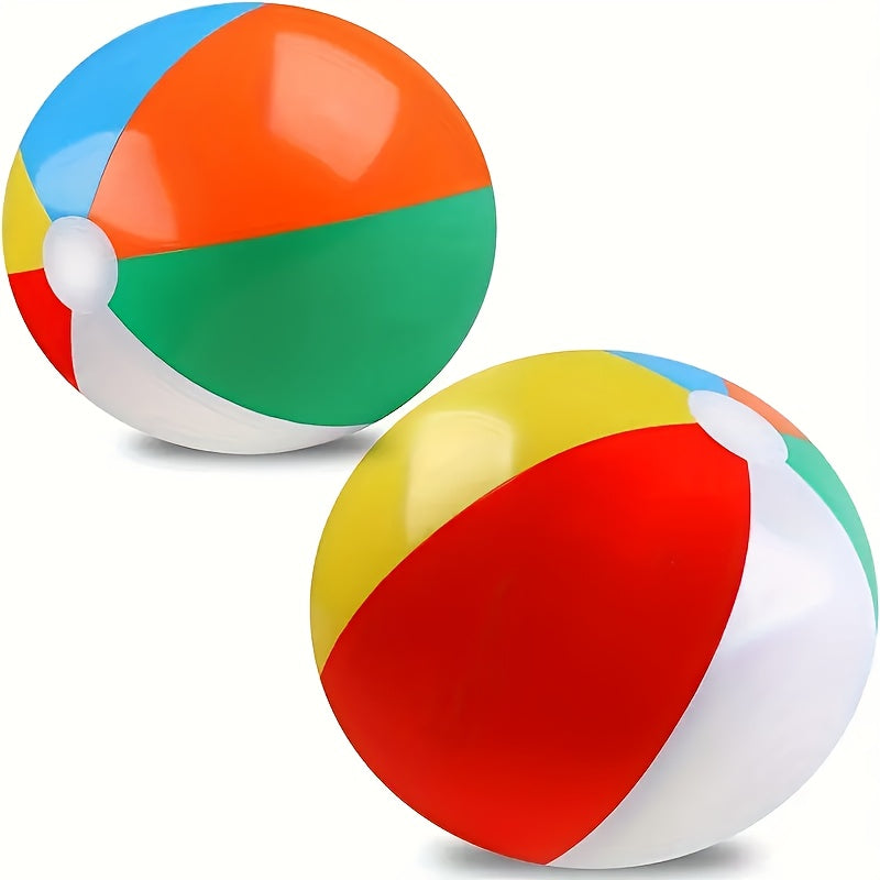 Ballon de plage gonflable – Coloré et amusant pour les fêtes d’été et les baignades à la piscine
