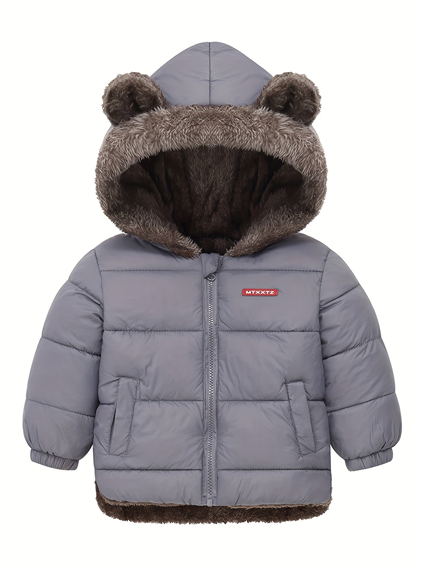 Boys' Winter Jacket with Fur Lining - Mackie