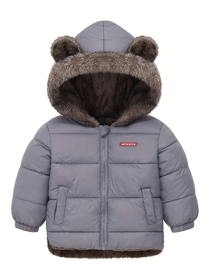 Boys' Winter Jacket with Fur Lining - Mackie