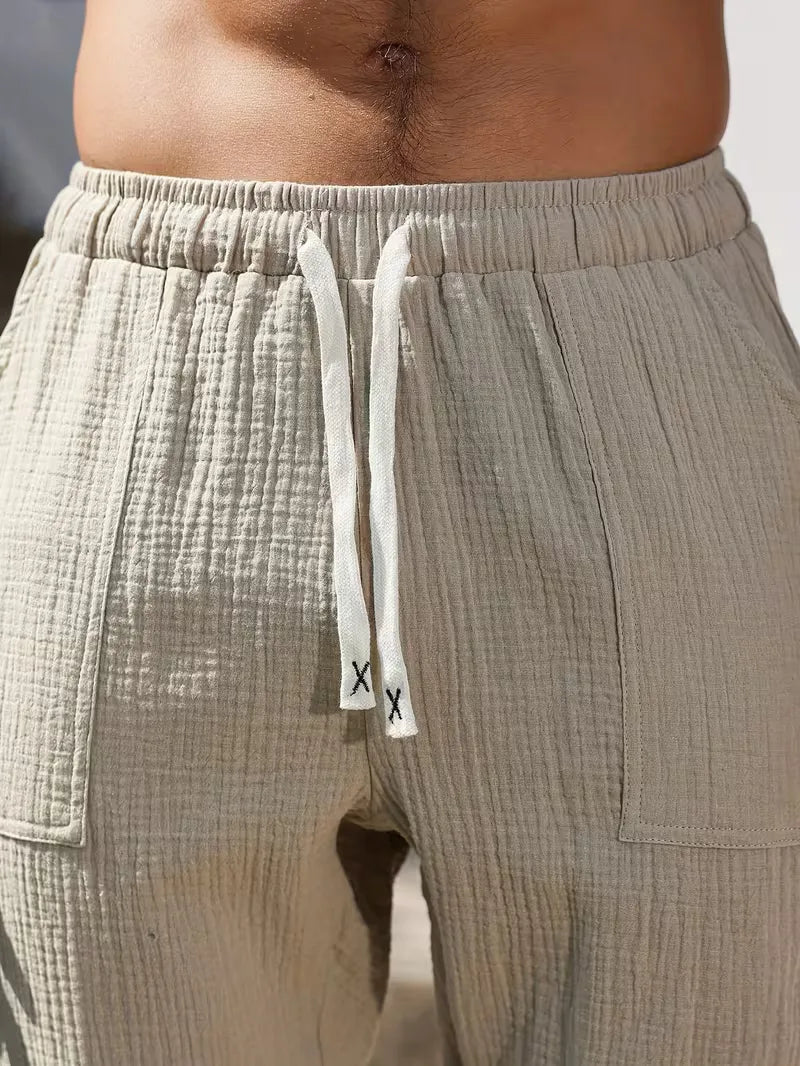 Joggers with Tapered Leg