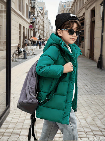 Boys & Girls Mid-Length Zip Jacket - Winter