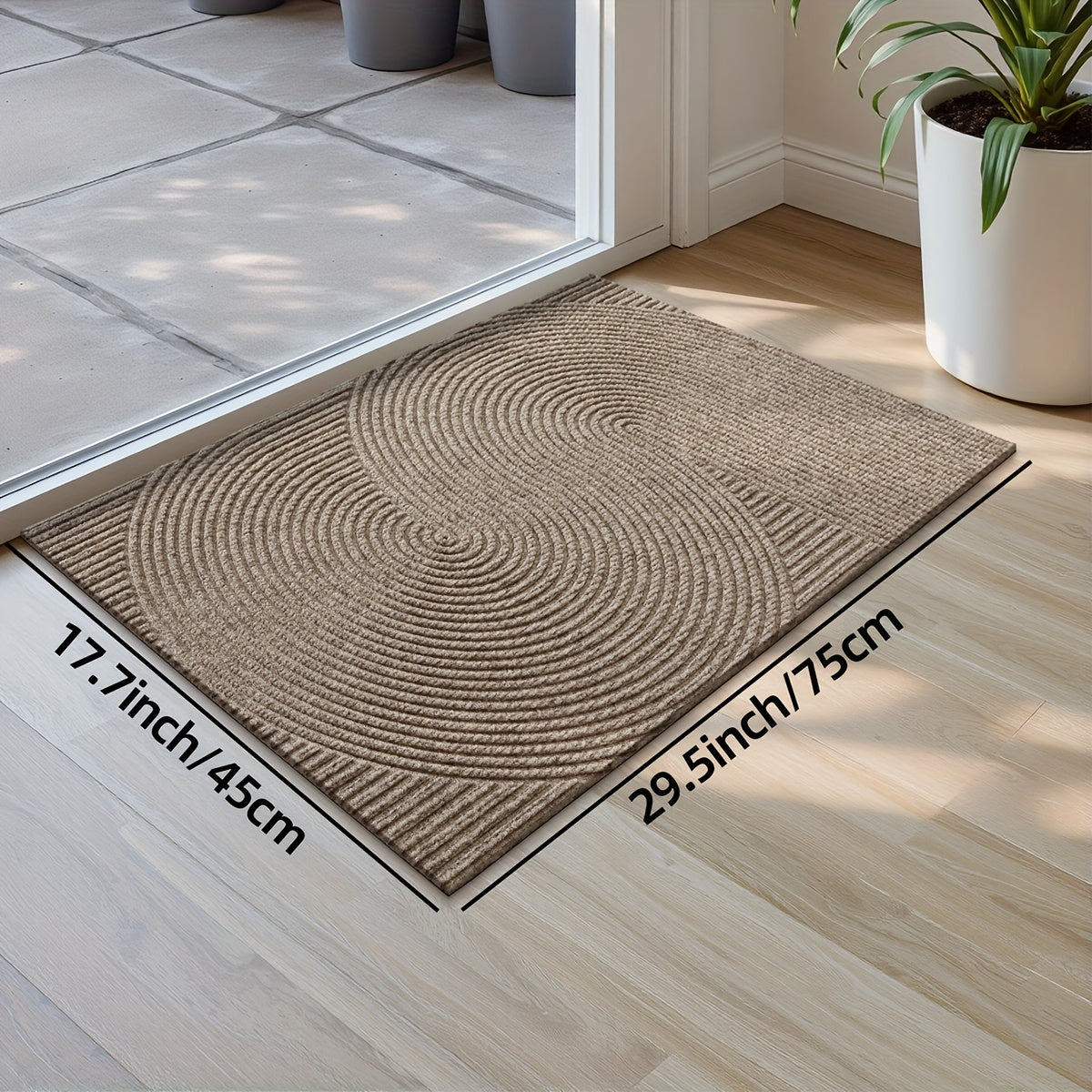 Felpis de puerta geométrico Dajiang – Duradero y elegante