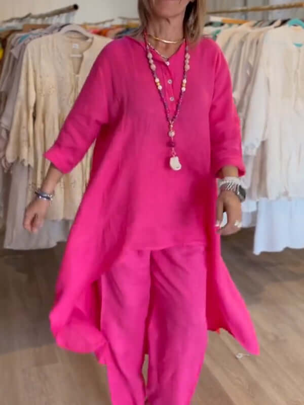 Linen Suit for Women - Wanda