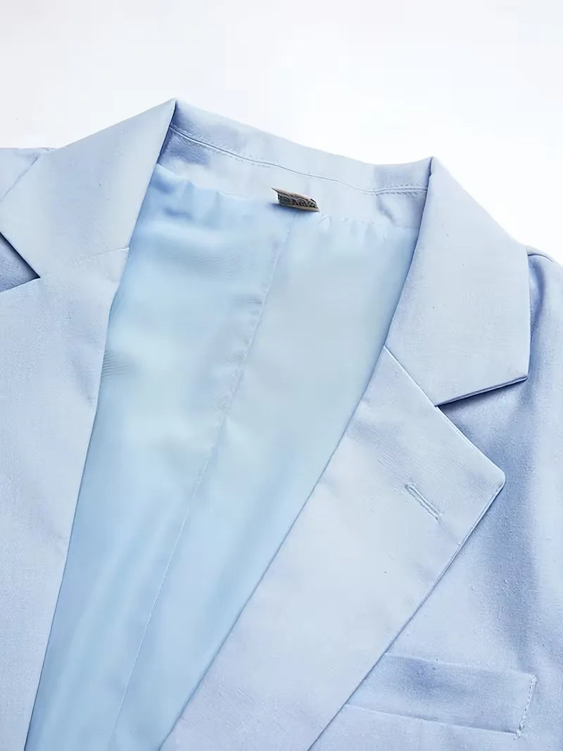 Light Blue Slim Fit Suit