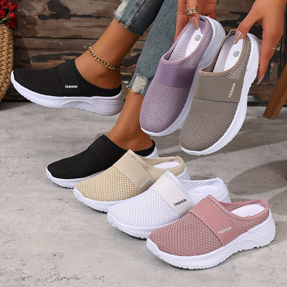 Slip On Summer Sneakers for Women with Breathable Mesh