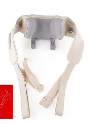 Relaxe os músculos com o cachecol de massagem para os ombros