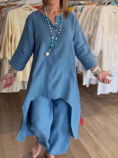 Linen Suit for Women - Wanda