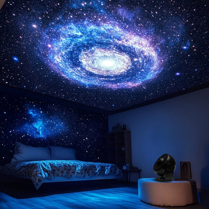 Proyector de estrellas Galaxy – Impresionante proyección espacial LED con temporizador